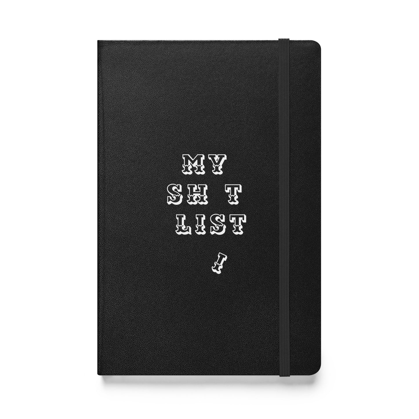 Hardcover bound notebook